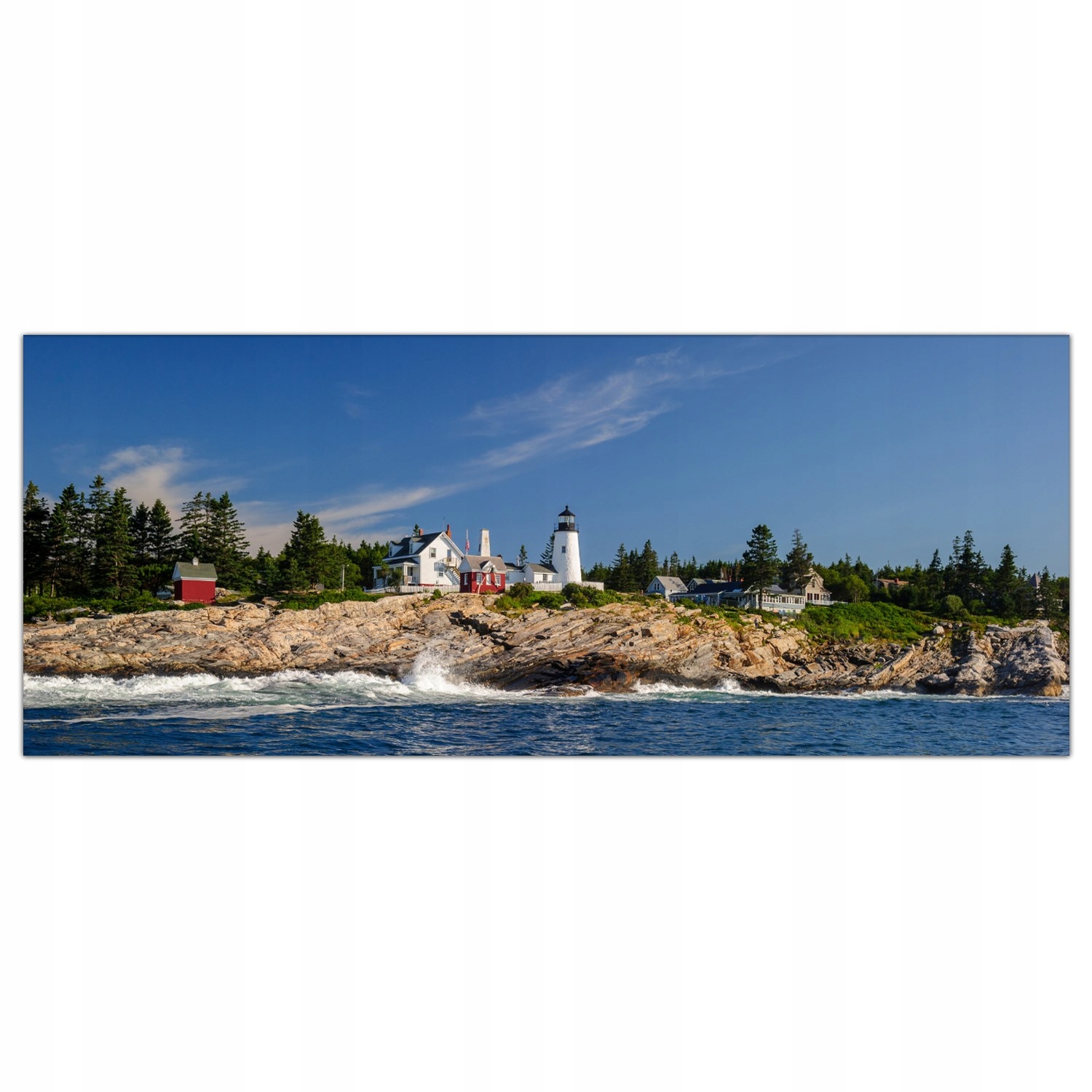 

Obraz na szkle Foto Latarnia Morska Morze 125x50