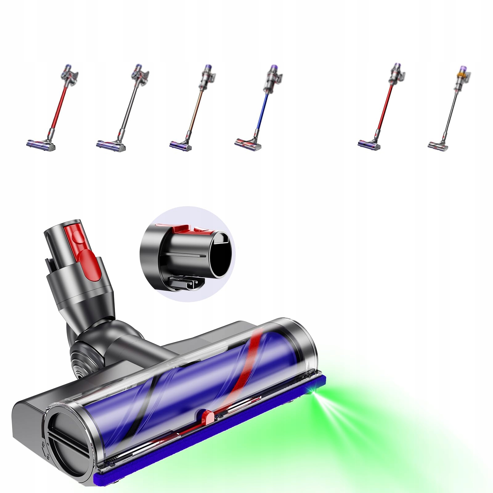 Szczotka do podłóg do odkurzacza V7 V8 V10 V11 V15 G5