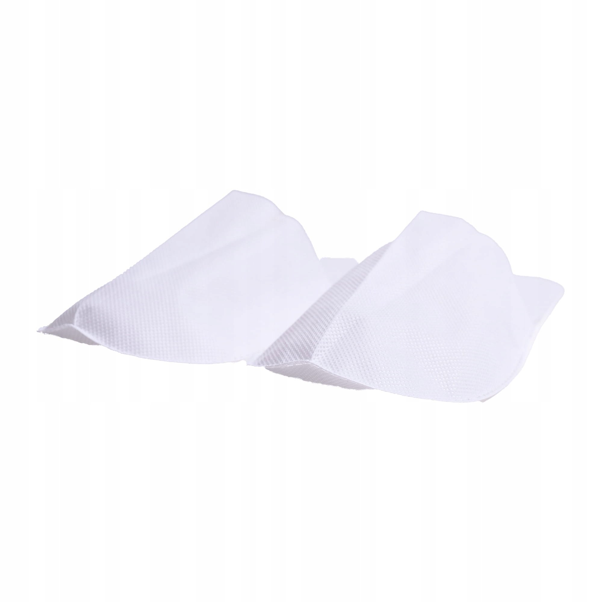 Papuče Na Jedno Použití Kryté Netkané s pěnou Bílé 25 párů Qms Line Extra