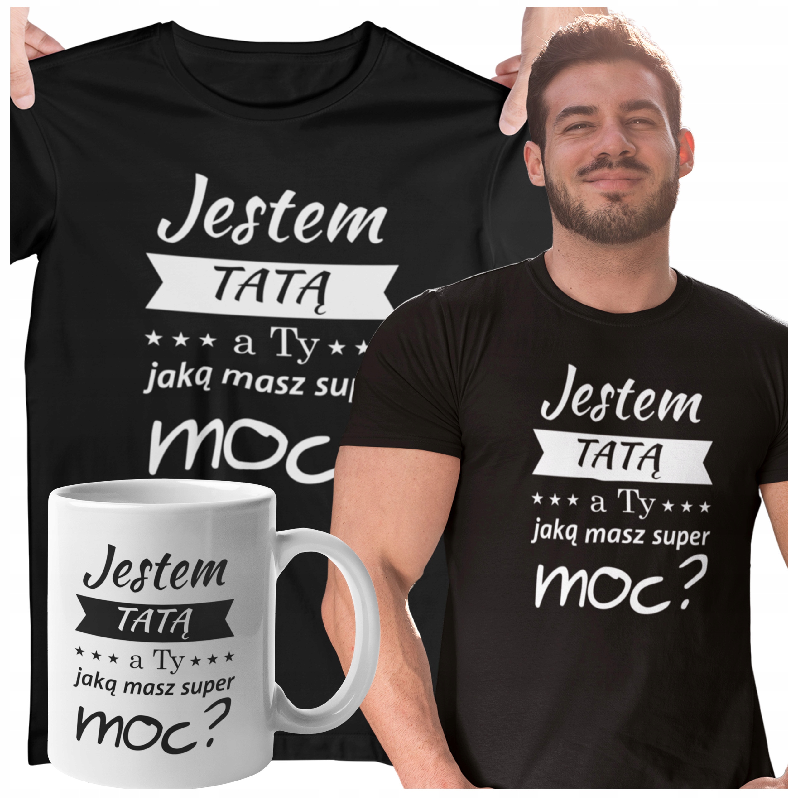 

Koszulka Dla Taty Z Kubkiem Stylowy Ojca