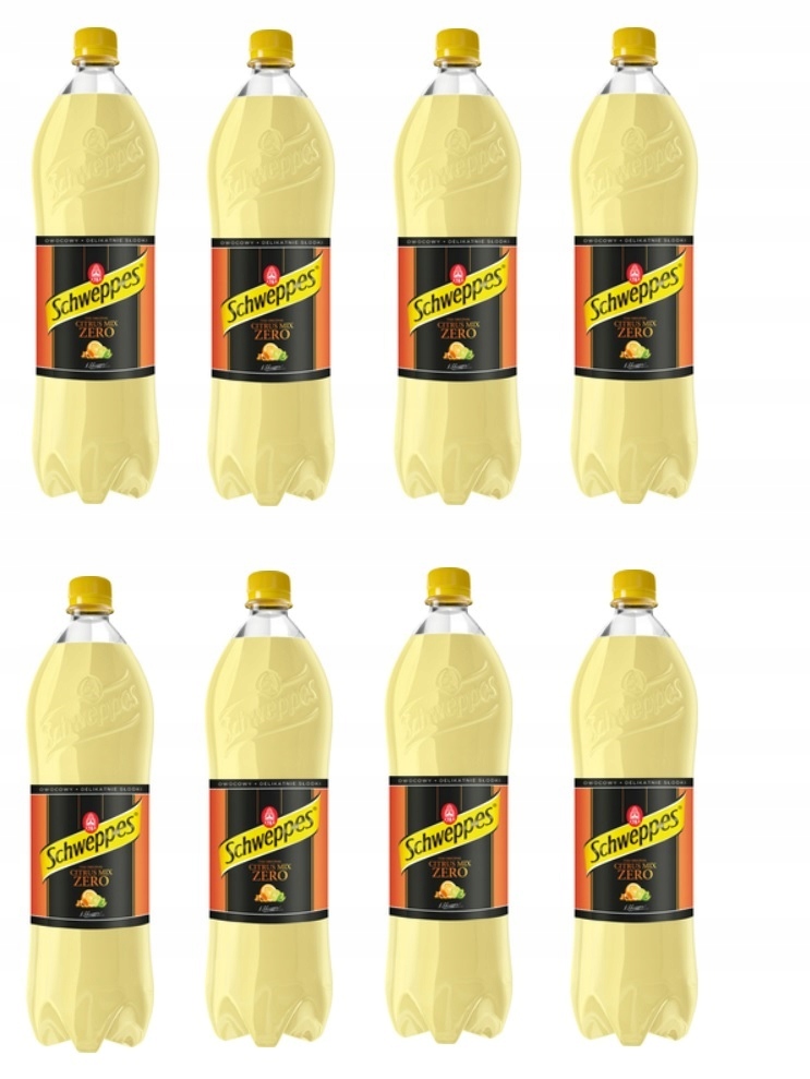 8x 1,35L Schweppes Citrus Mix Zero Zgrzewka