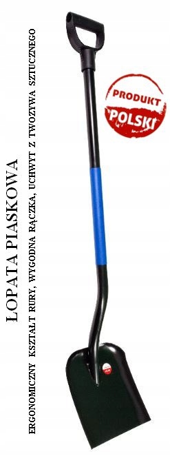 

Łopata piaskowa trzon metalowy Mocna