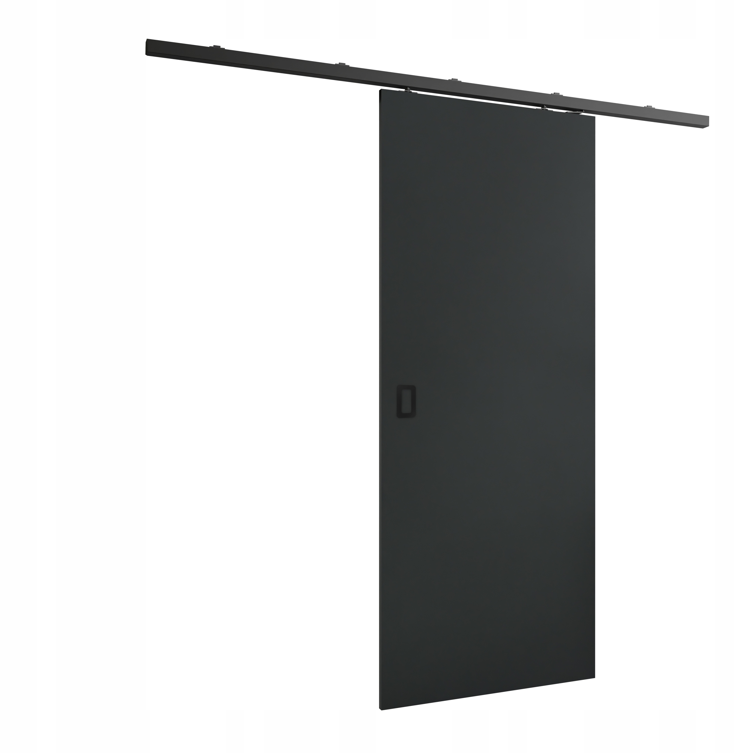 Posuvné nástěnné dveře HS-45 Wermo 90 grafit antracit