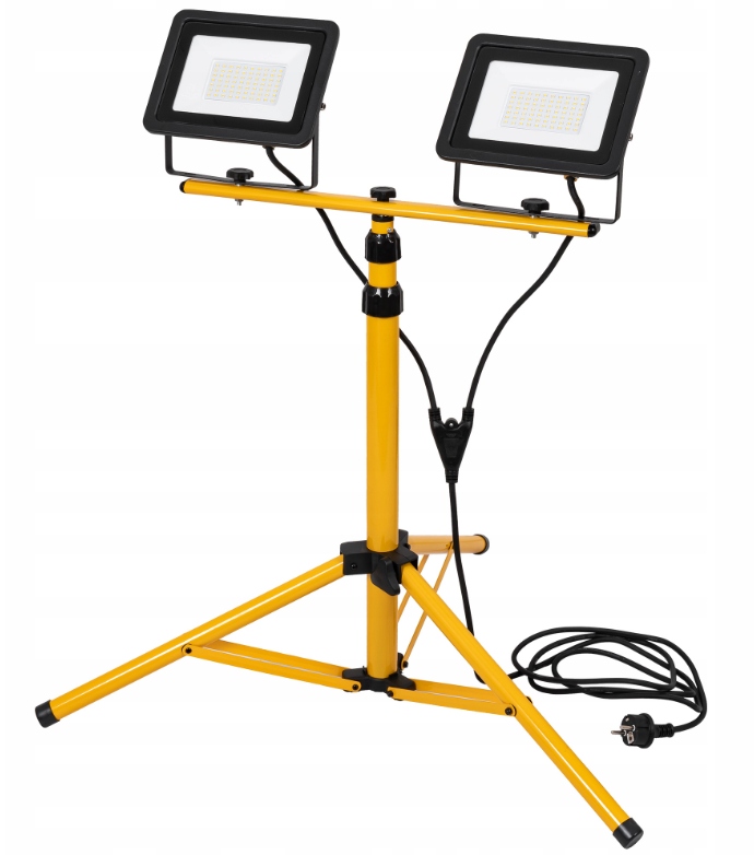 HALOGEN LED NAŚWIETLACZ 100W LAMPA STATYW BUDOWLAN Marka Berge