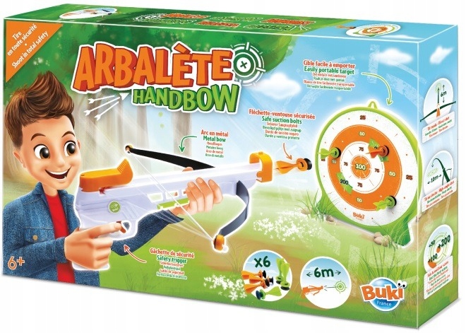 BEZPIECZNA KUSZA zestaw strzelecki łuk BUKI 6+ Marka Buki