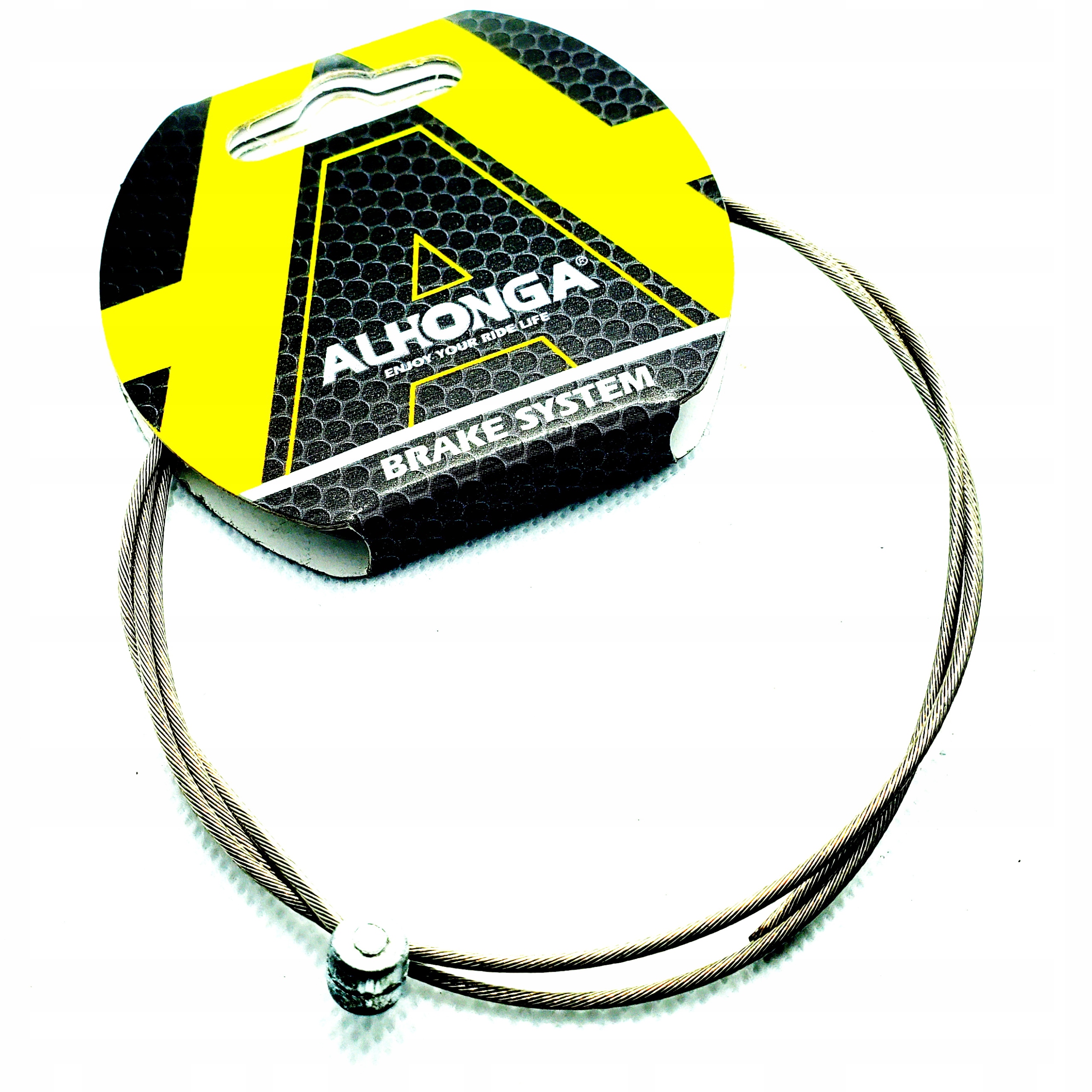 

Linka Rowerowa Hamulca Nierdzewna 80cm + końcówka