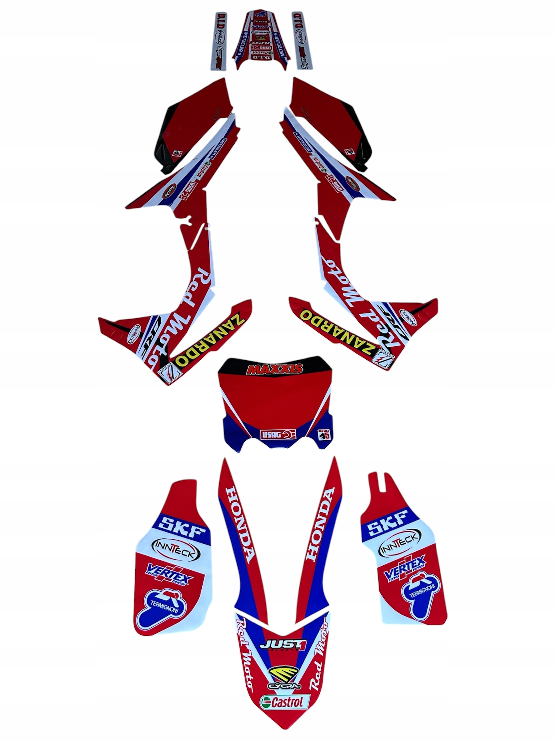 Honda Crf 250 450 R 14-17 Dýha Zanardo z Italie Cubamoto