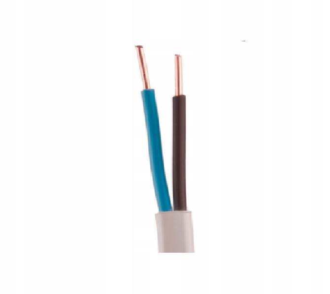 

Przewód Kabel Płaski YDYp 2x2,5mm2 450/750V 1mb