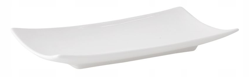 

Półmisek Porcelana Ambition Salsa Biały 18x9