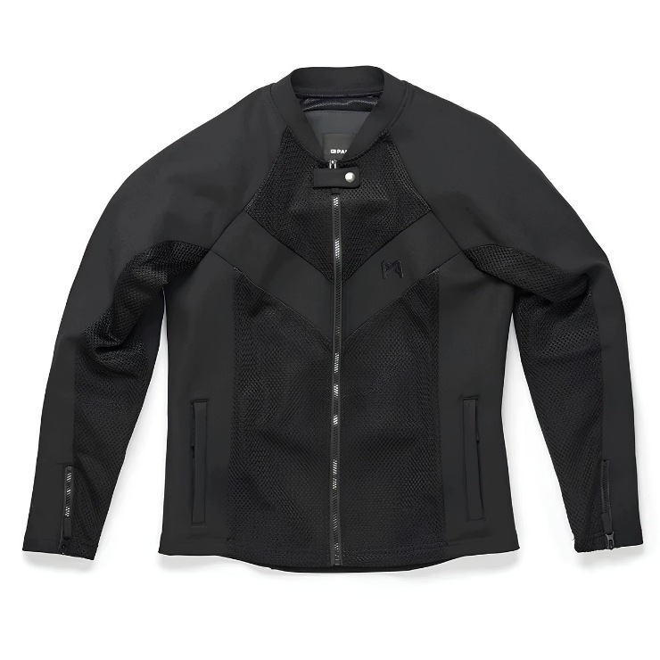 Pando Moto Stealth Aaa Čierna Pánska Textilná Bunda XXL