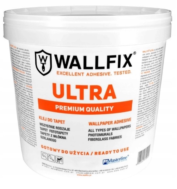 Klej gotowy do tapet WALLFIX ULTRA 12KG