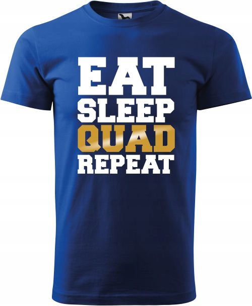 

Męska koszulka Quady Eat Sleep Quad Repeat