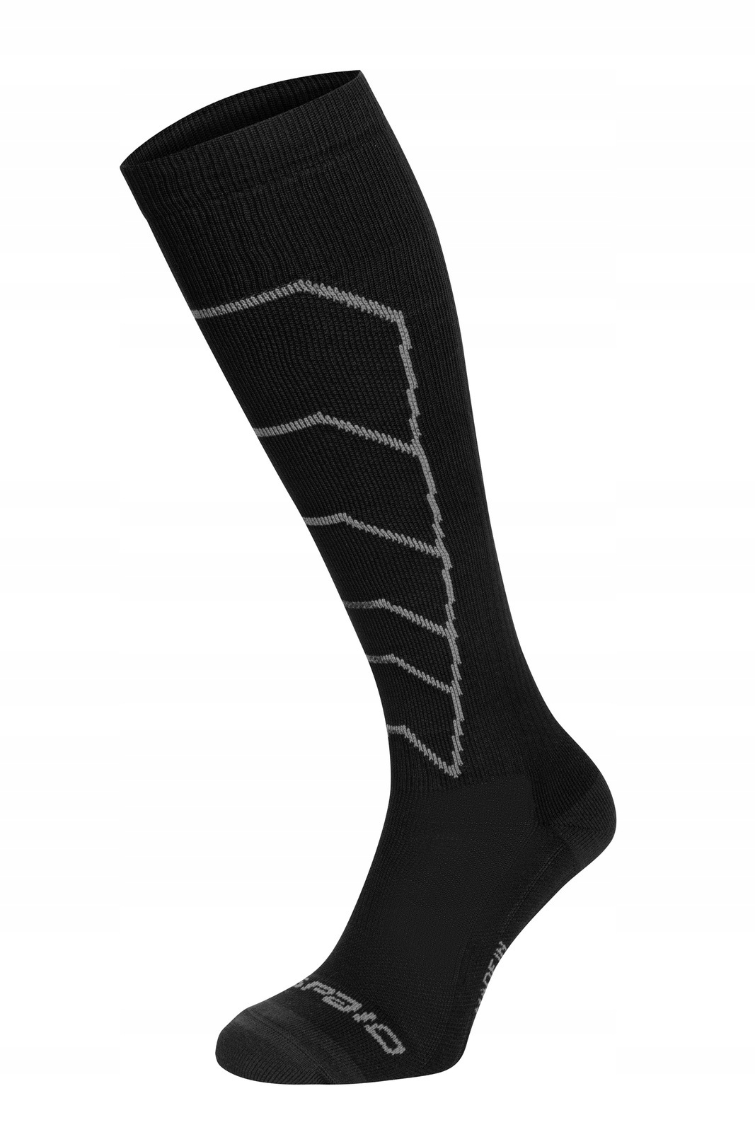 Skarpety motocyklowe Spaio Rapid Black/Grey długie rozm.41-43