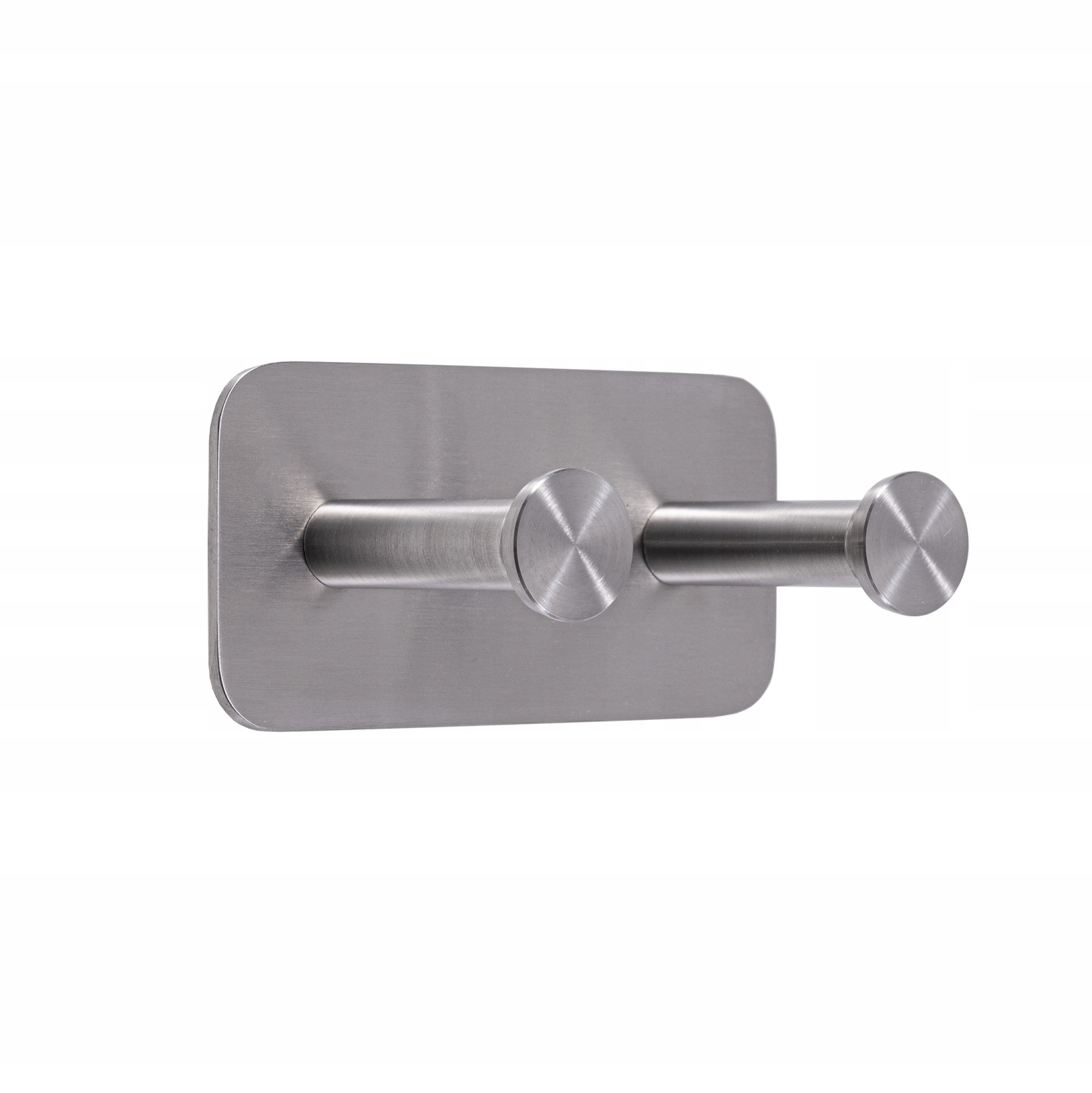 

Wieszak samoprzylepny podwójny Inox N008