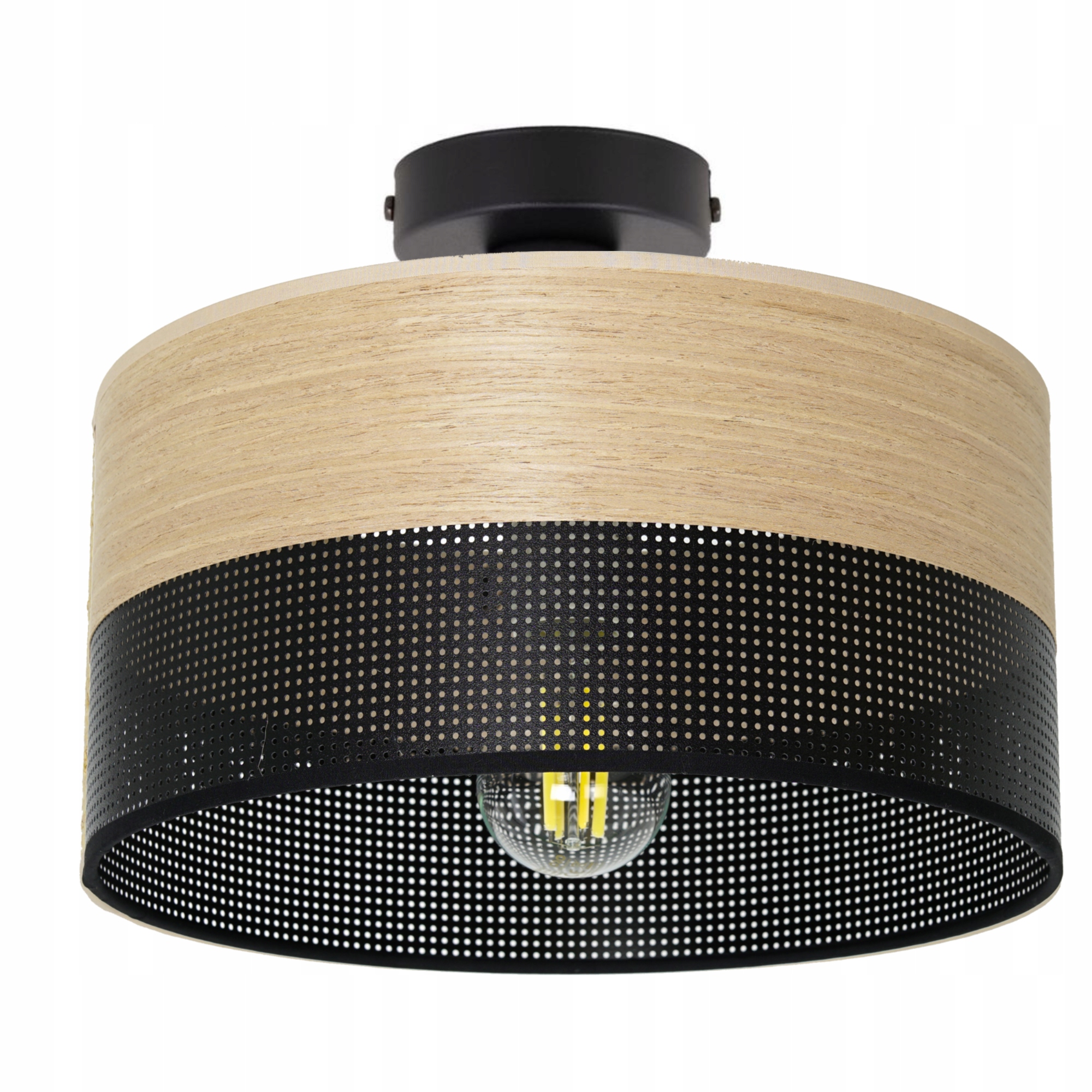 Stropní Svítidlo Ažurové Stínidlo S Dírkami Stropní Svítidlo Barvy 30 CM Polská Lampa