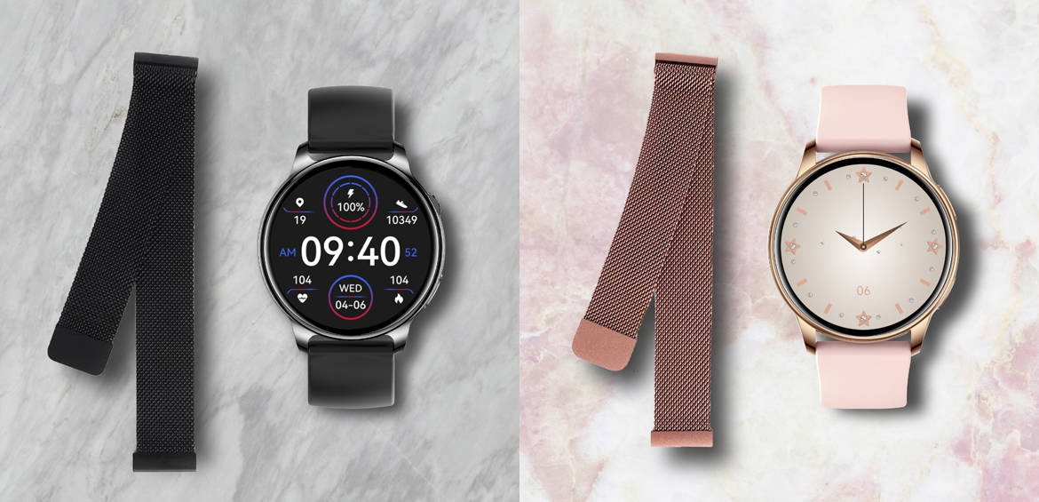 Smartwatch Bemi TREVIO Czarny / 2 paski Złącza brak