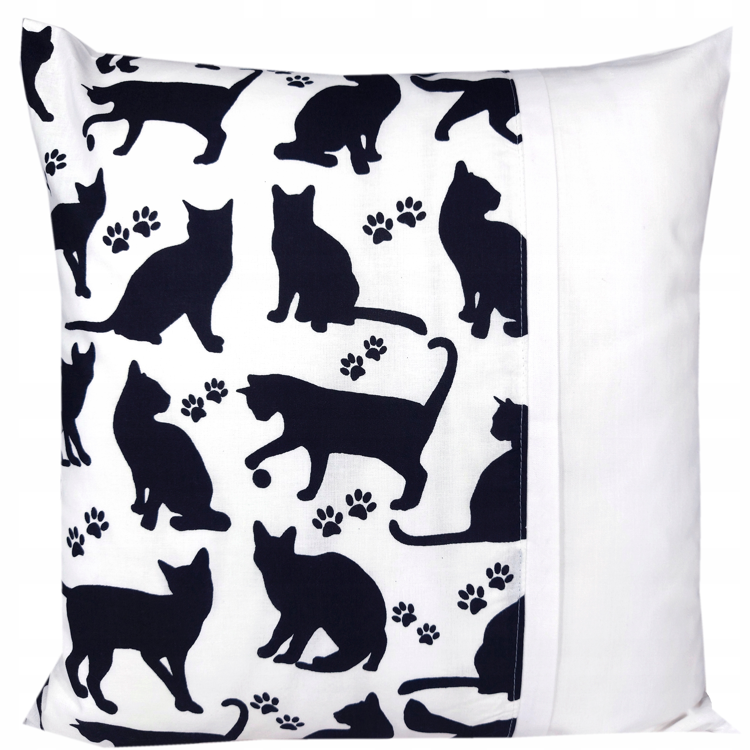 

Poszewka bawełniana 40x40 Czarne Koty Kotki