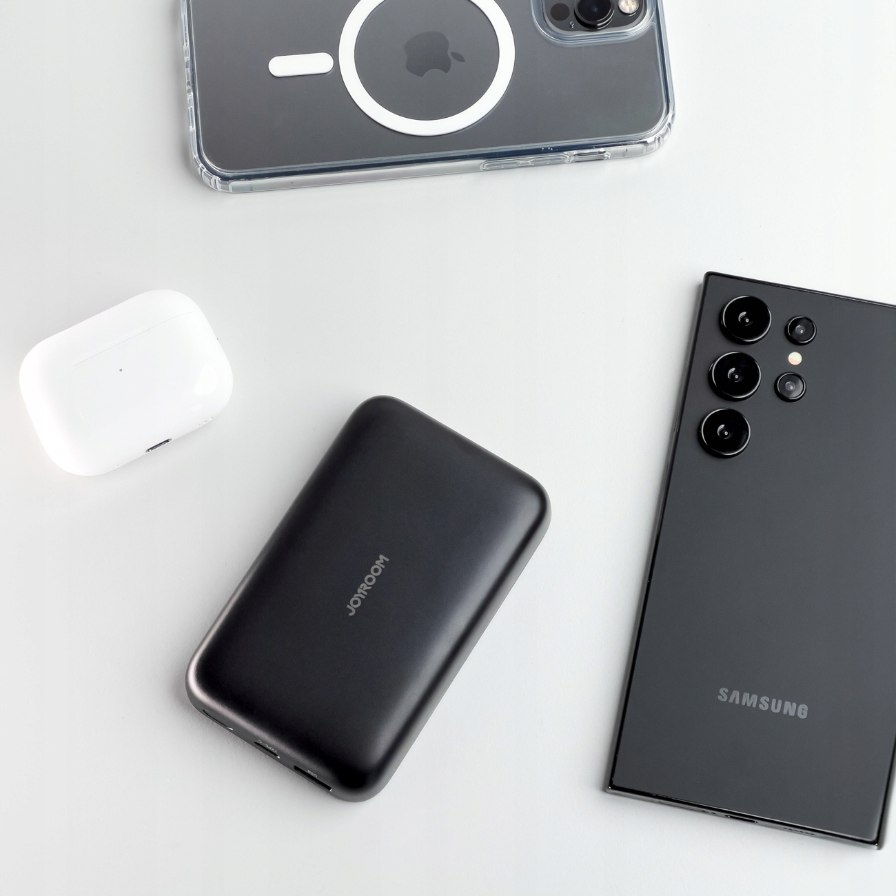 JOYROOM POWERBANK MAGNETYCZNY BEZPRZEWODOWY Z MAGSAFE Liczba złączy ładujących 2