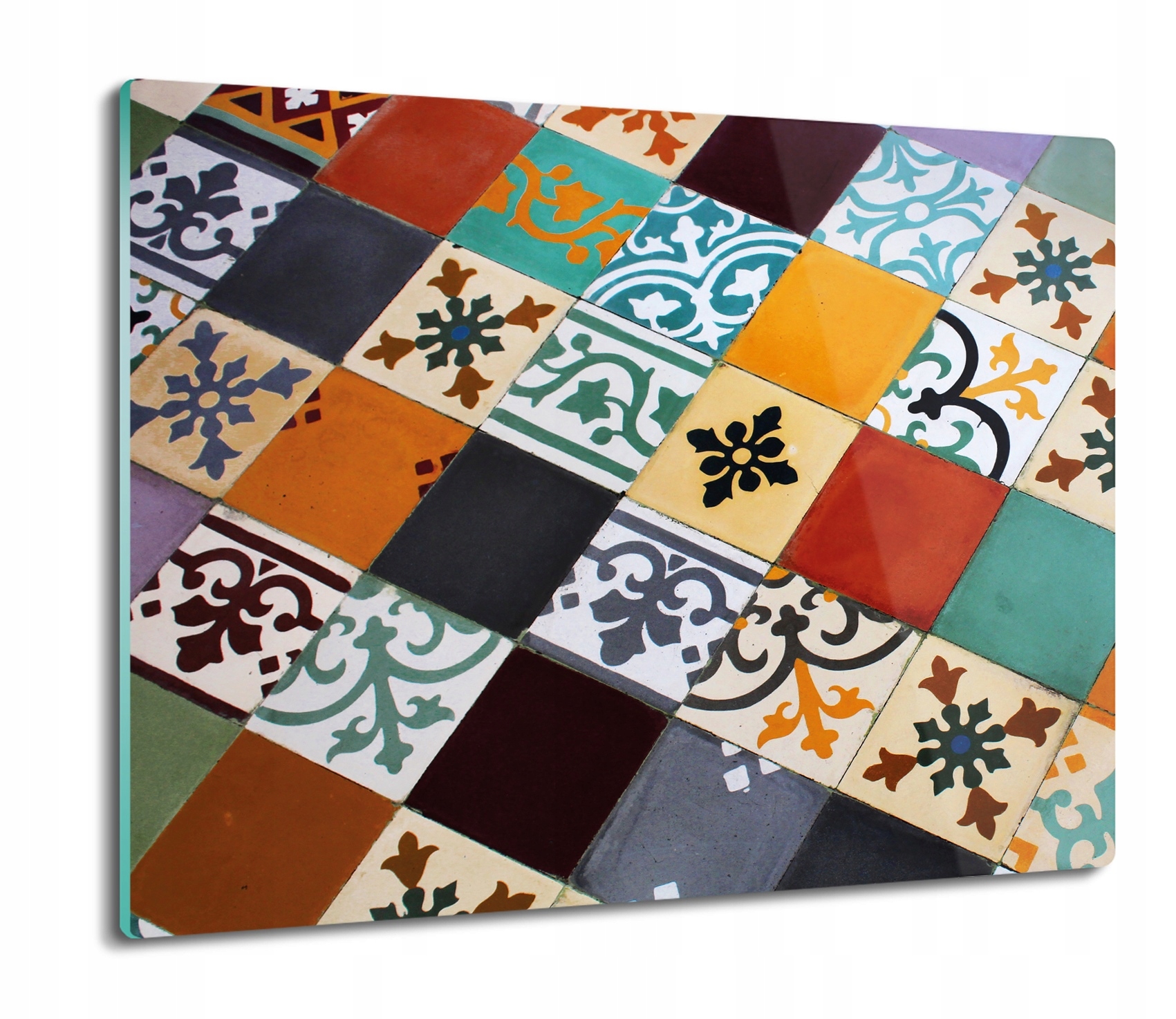 

Ornament płytki wzór 60x52 deska do kuchni szklana