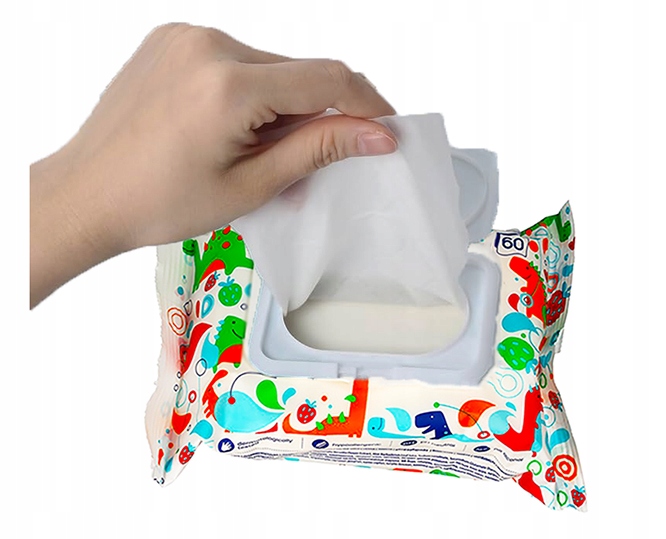 Kindii fun NAWILŻANY PAPIER TOALETOWY MOKRE CHUSTECZKI zapachowe Marka Kindii