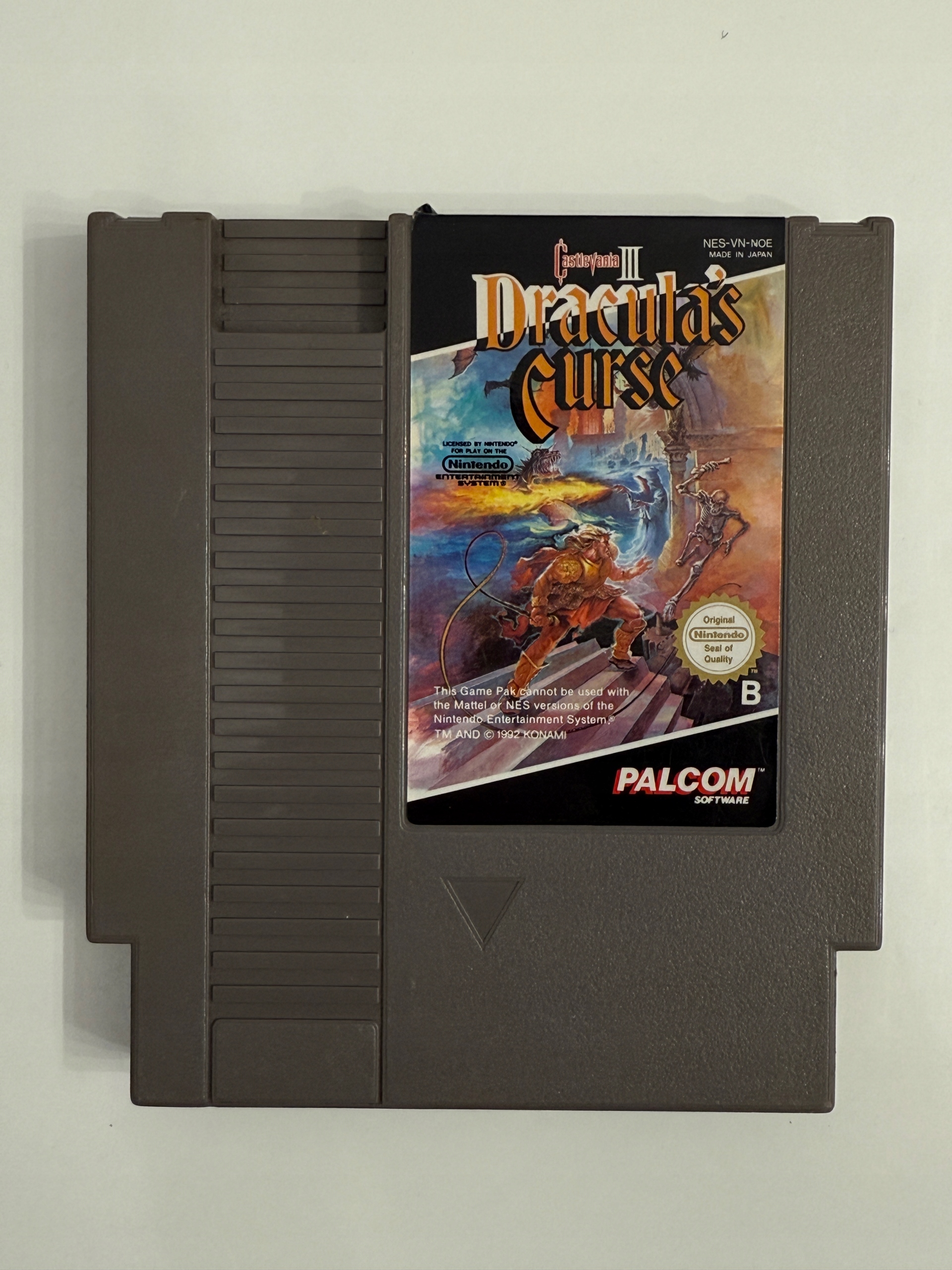 Castlevania III Dracula's Curse Nintendo NES pudełkowa
