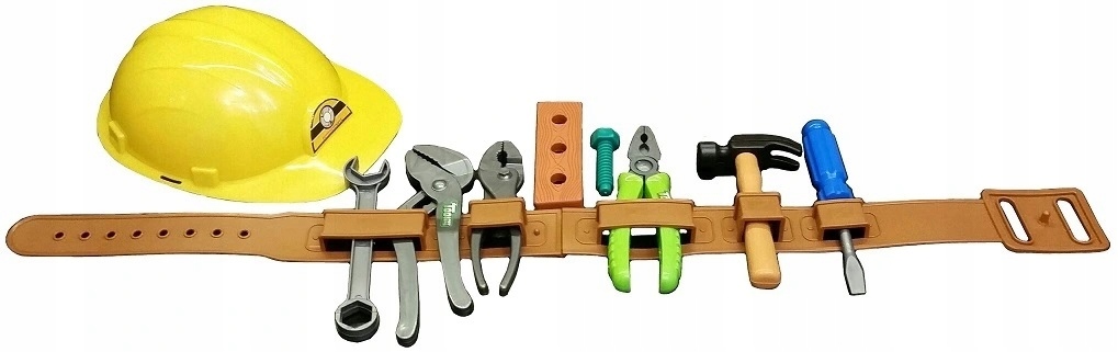 

Mały Budowniczy Piękny Pas Narzędziowy Kask