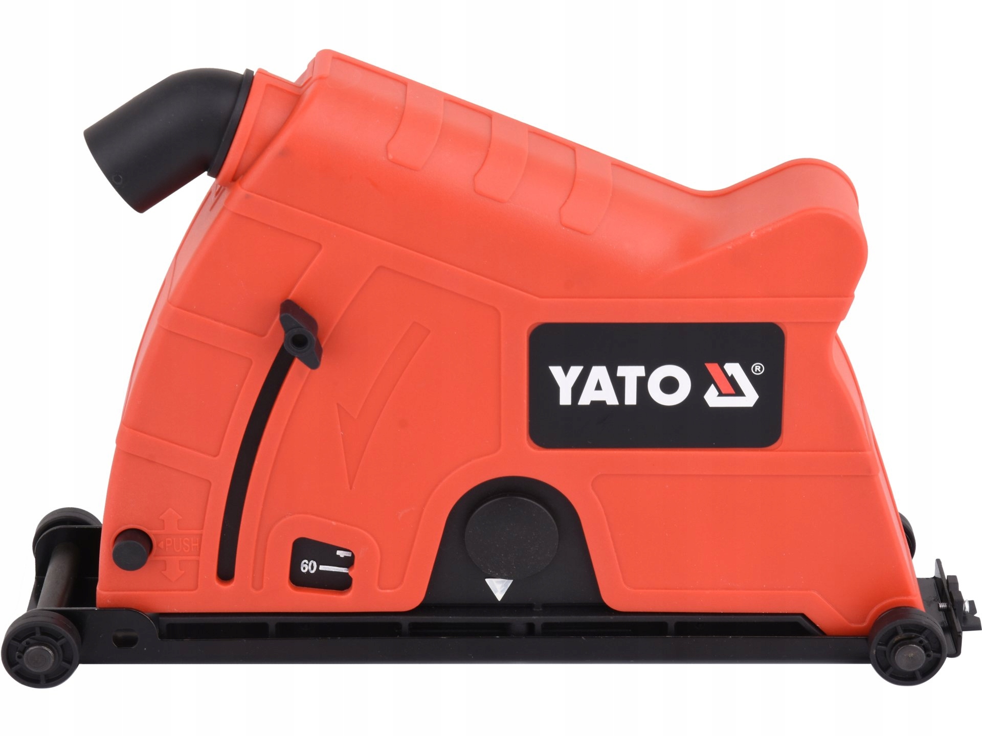 Kryt S Odsáváním Prachu Pro Řezání Bruskou Kotouč 230 MM 2000 W Yato
