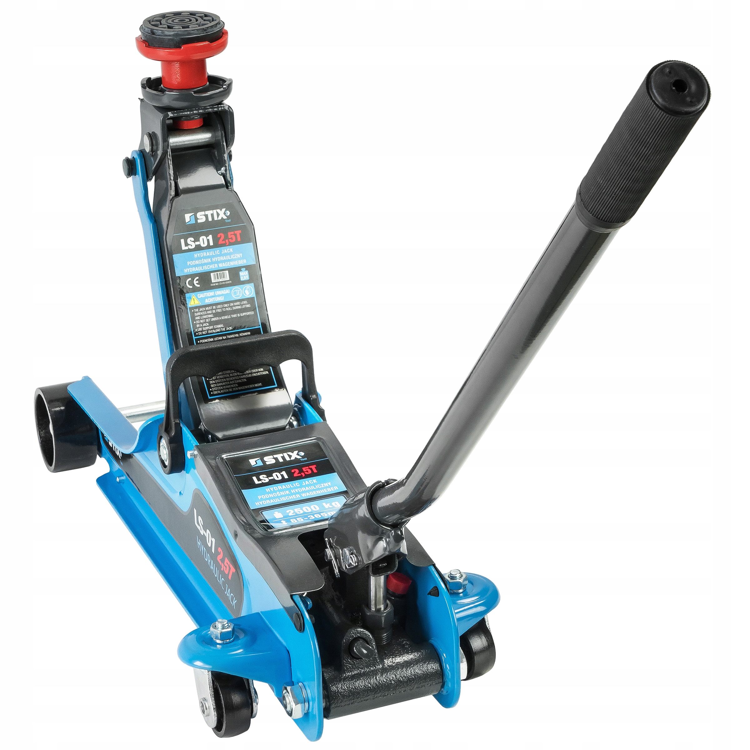 PODNOŚNIK LEWAREK NISKOPROFILOWY ŻABA 2,5T KOBYŁKI SAMOCHODOWE 3T PIN GUMA Kod producenta 23-03-65929