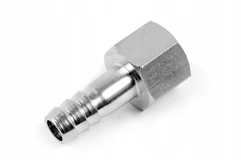 

Króciec do węża 8 mm Rqs Gw 1/8'' nikiel