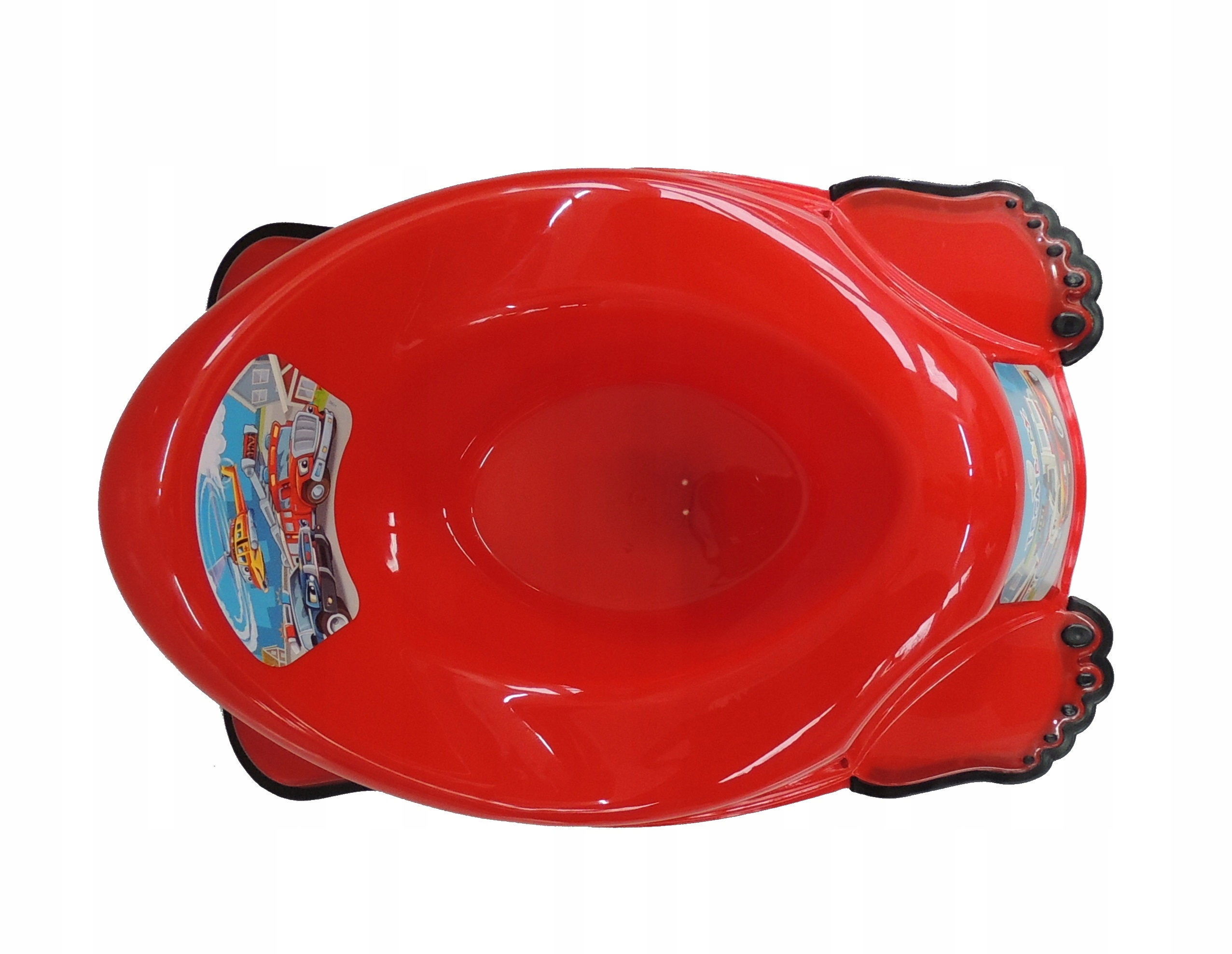 NOCNIK Z POZYTYWKĄ ANTYPOŚLIZGOWY grający AUTA Tega Kolor niebieski