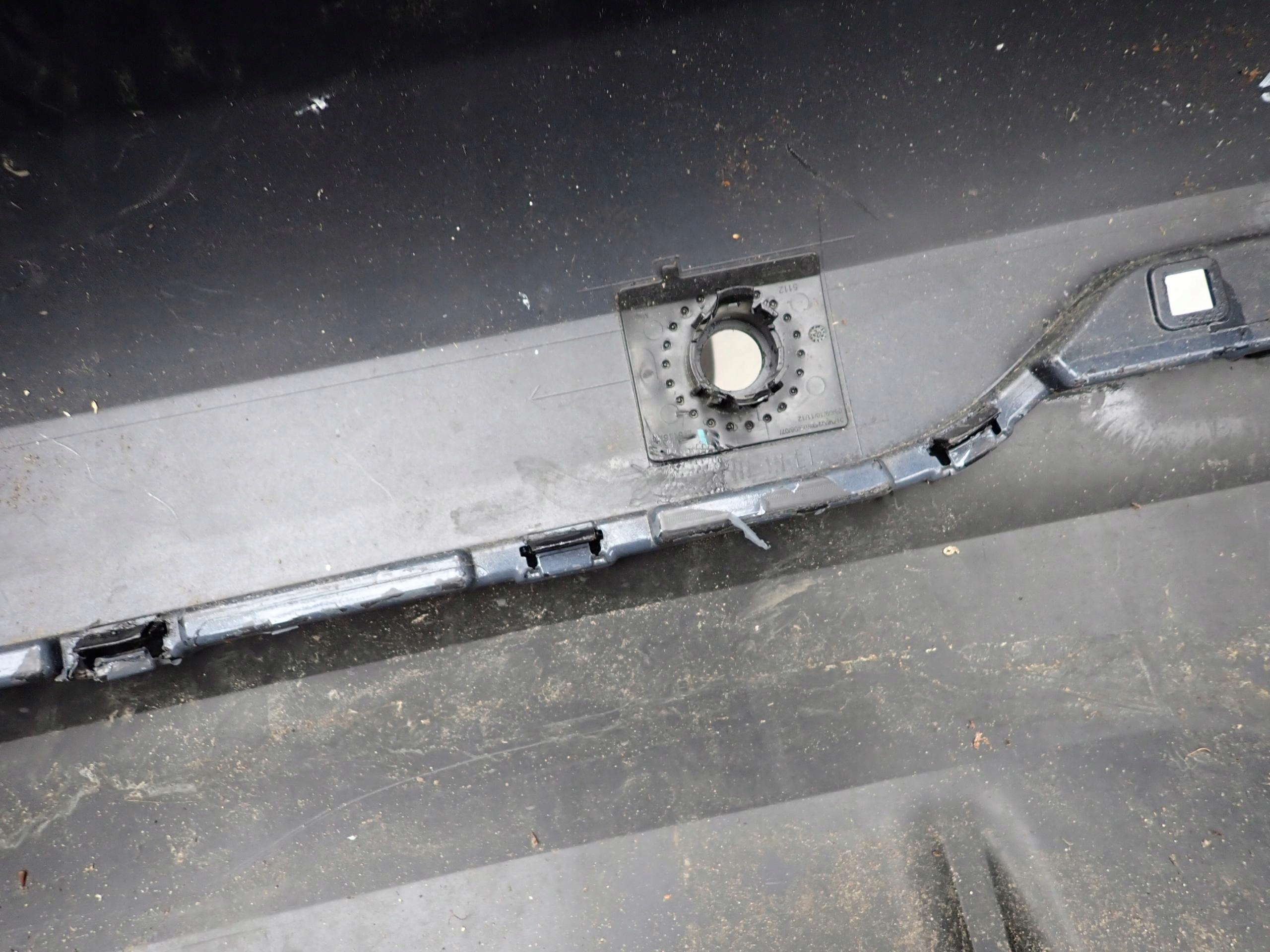 BMW 1 F40 m-packet 19- bumper rear part rear 6PDC