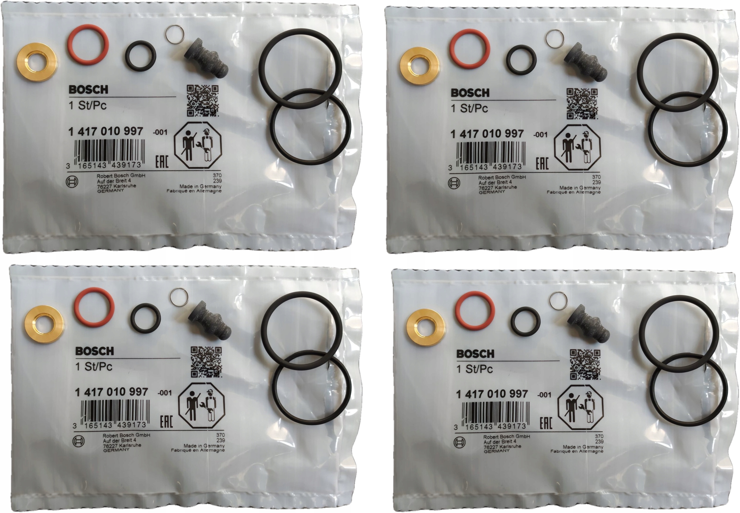 1417010997 - 4X BOSCH 1.9 TDI НАСОС ОМЫВАТЕЛЯ РЕМКОМПЛЕКТ