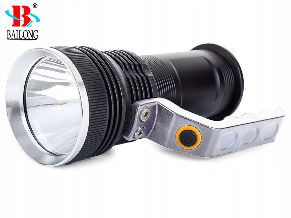 LATARKA SZPERACZ BAILONG POLICYJNA LED CREE XP-E REFLEKTOR MOCNA WOJSKOWA Model BL-W001