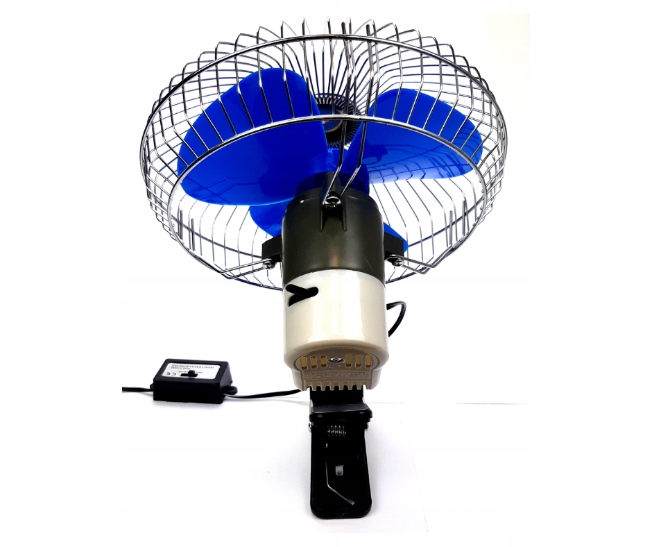 WIATRAK WENTYLATOR SAMOCHODOWY OBROTOWY KLIPS 12V Producent inny