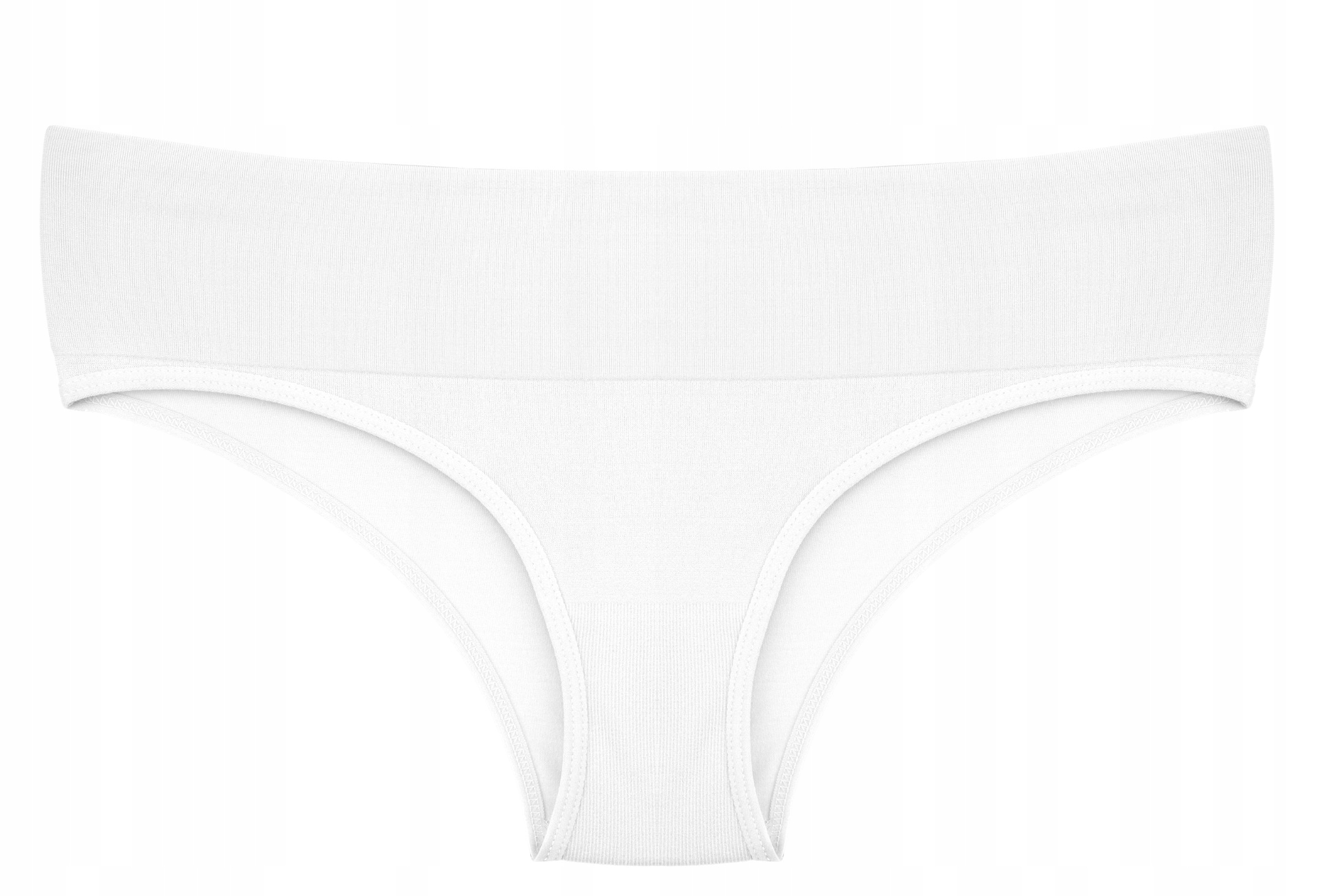 4-PAK Majtki Figi Damskie Hipster Szybkoschnące Elastyczne Gładkie S/M Linia regular