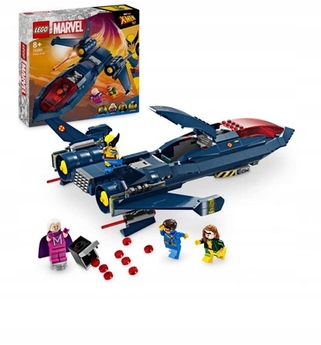 LEGO Super Heroes 76281 X-Men X-Jet Klocki inwazja Odrzutowiec X-Menów