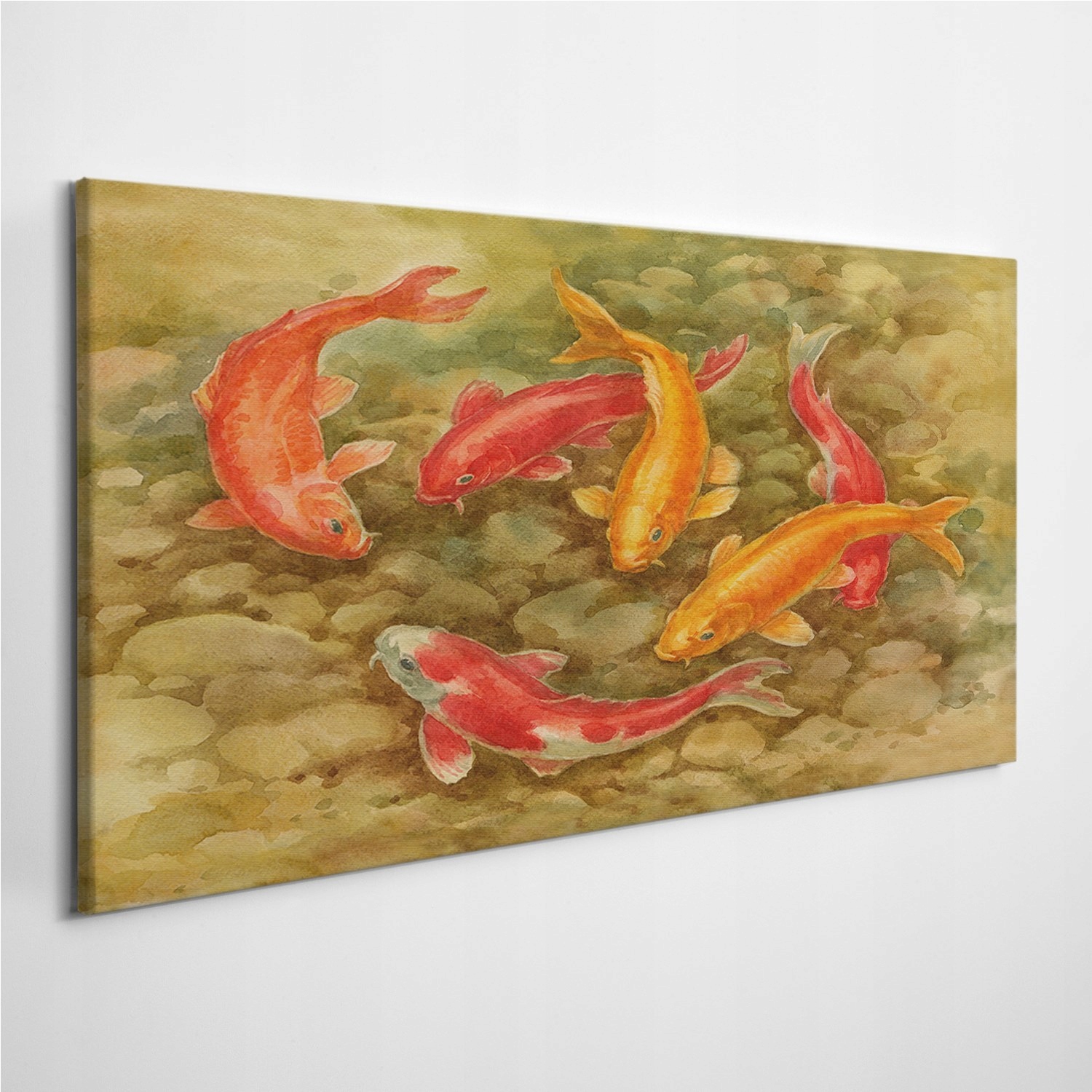 

Foto-obraz na płótnie Akwarele Ryba Kaczka 100x50