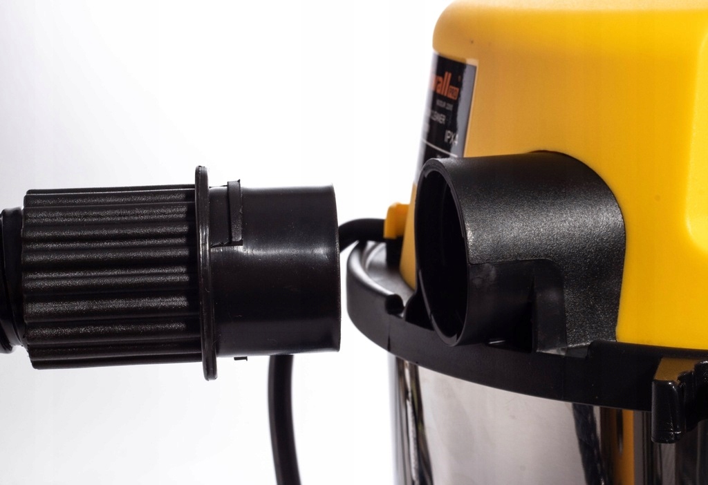 MOCNY ODKURZACZ PRZEMYSŁOWY 2200W GNIAZDO NOIDUR do gipsu kominka pyłu kurz Marka Riwall