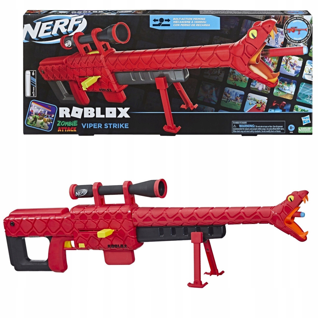 Nerf Roblox Zombie Attack Viper Strike F5483 Shop Now