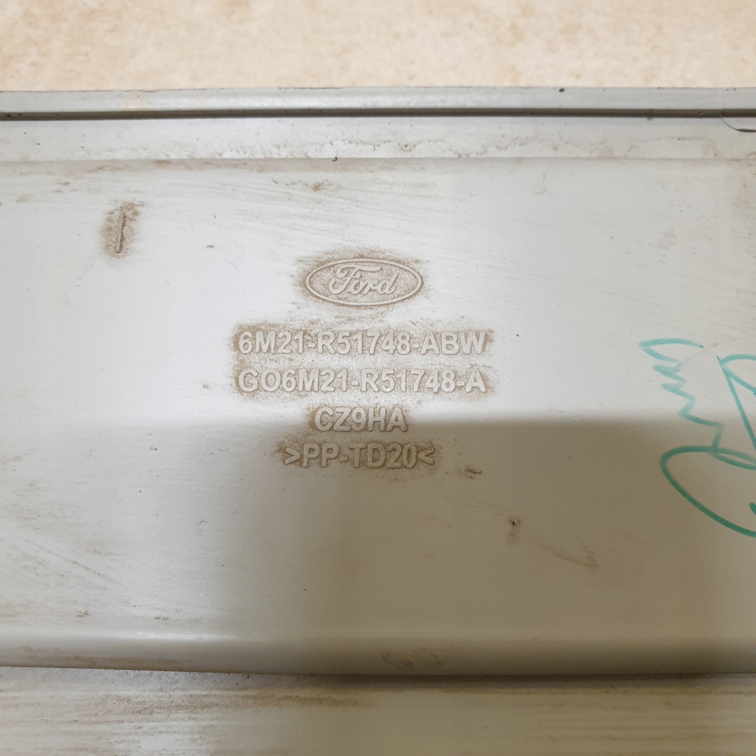 moulding cover upholstery upper right FORD S-MAX and OE