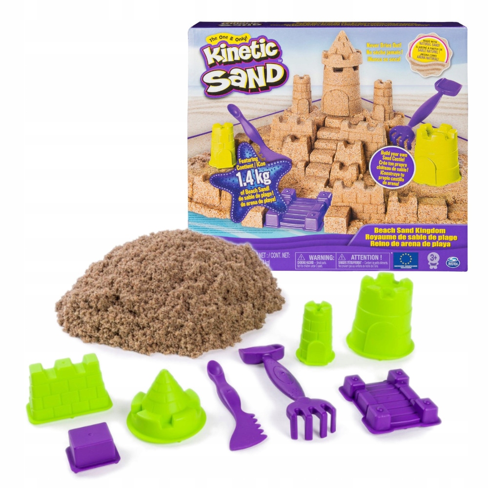 

Spin Master Kinetic Sand Zamek na Plaży 6044143