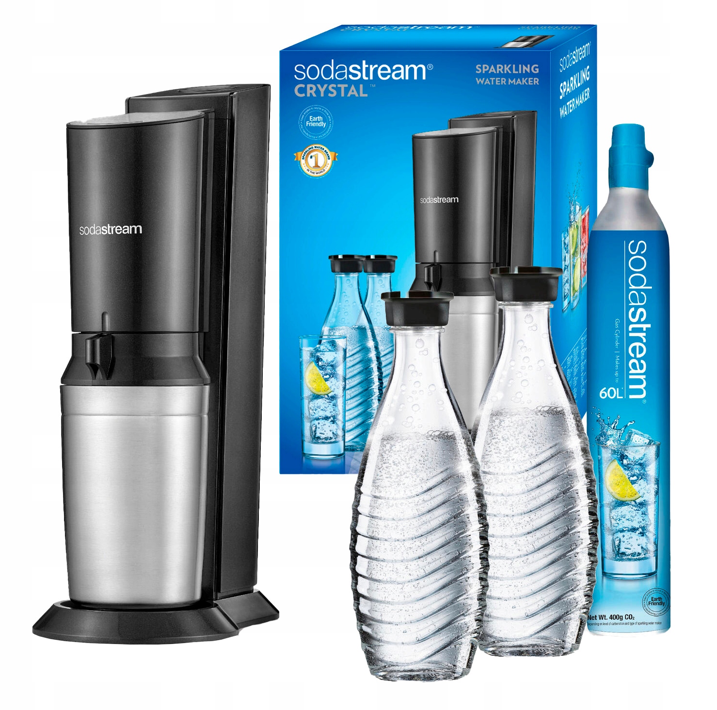 

Saturator Wody Sodastream Crystal 2.0 2 Karafki