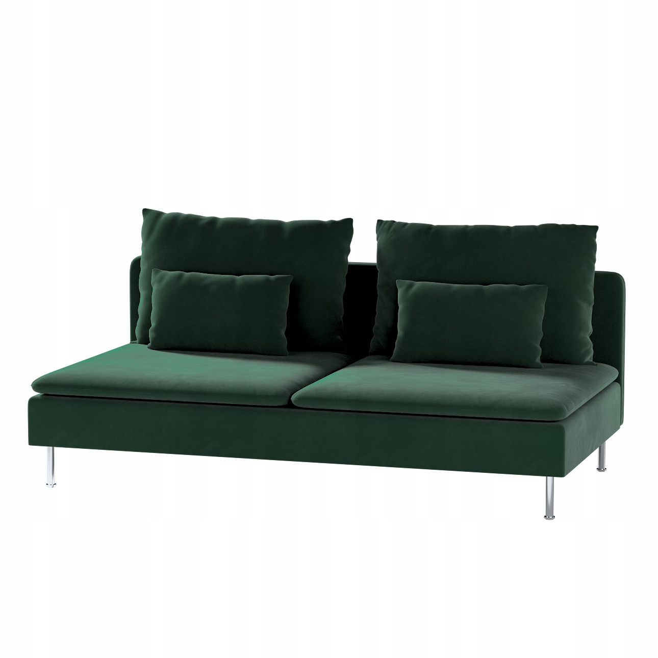 Dekoria Obal na modul Söderhamn 3-místný Ikea zelený