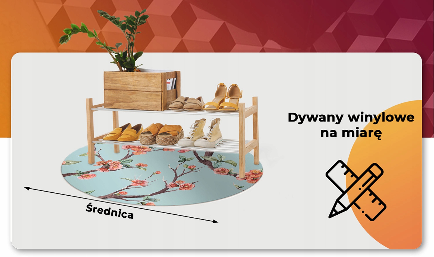 Iskolai védőszőnyeg a szék alá Virágzó fa Gyártó kódja 010250310040000013092