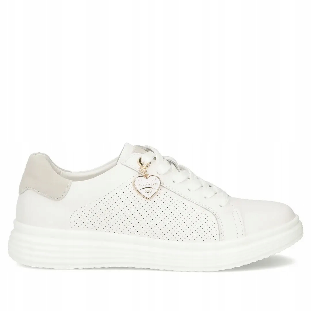 Dámské tenisky Filippo DP6860/26 Wh bílé 41, Bílá