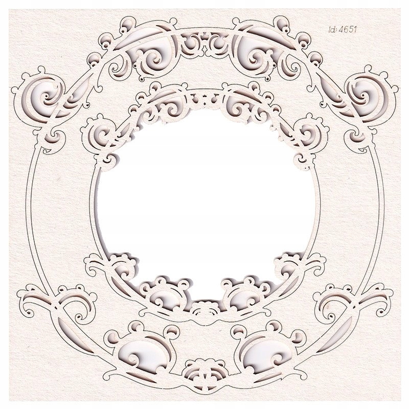 Fantasma - 2 round frames - 2 okrągłe ramki