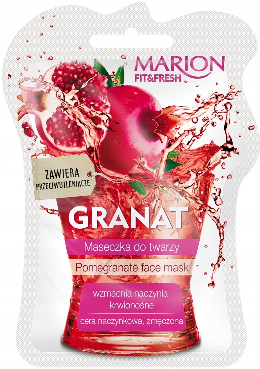 

Marion Fit&fresh Maseczka Do Twarzy Granat 7,5ML