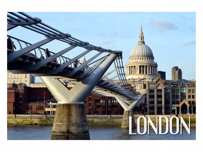 

Londyn Kościół Konstrukcja Magnes na lodówkę