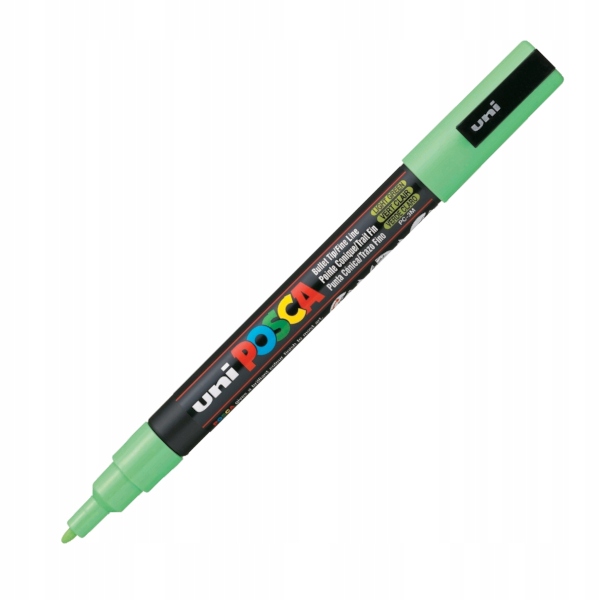 

Marker Uni Posca PC-3M zielony jasny (5)