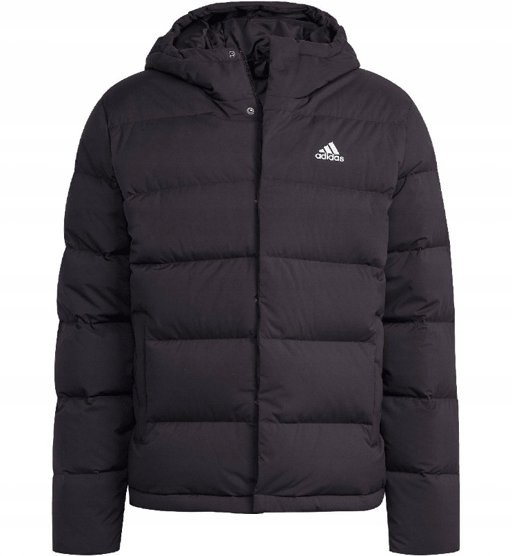 Pánská péřová bunda s kapucí Adidas HG8751 vel. XL